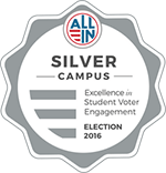 All In Campus Democracy Challenge Silver Award 2016