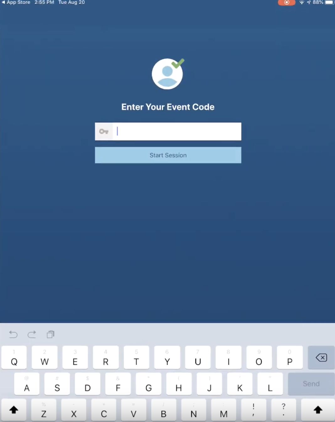 This is where you will write in your event code
